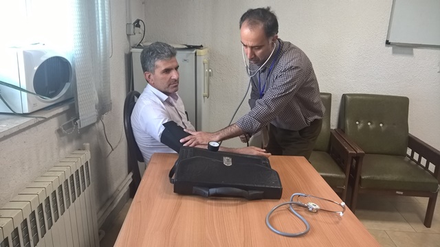 شرکت همکاران مرکز در طرح ملی کنترل فشار خون 