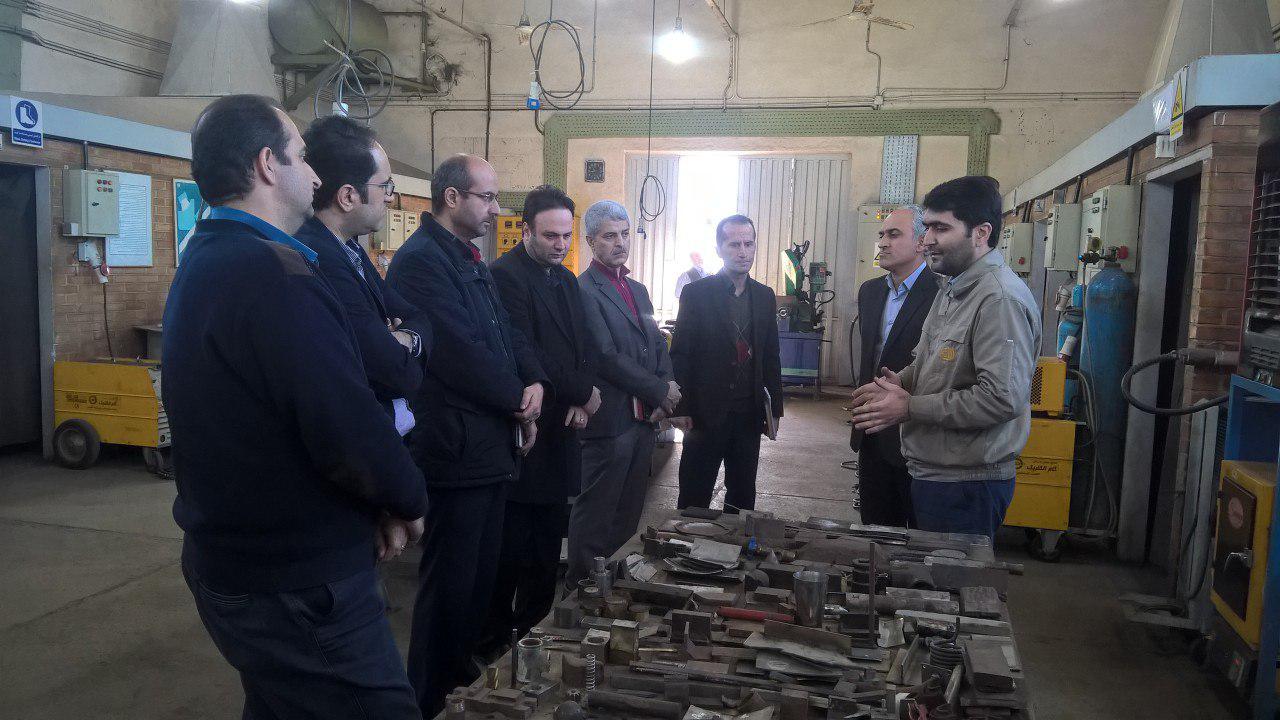 بازدید کمیته کنترل کیفیت مصالح ساختمانی شورای فنی استان