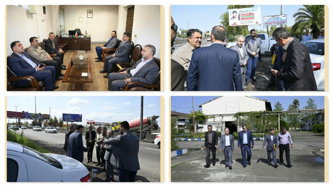بازدید رئیس کمیسیون برنامه و بودجه شورای رشت از مرکز شهید انصاری رشت