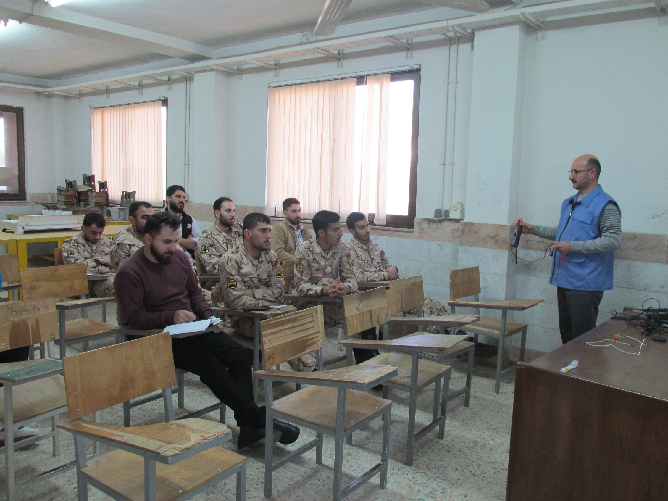 آموزش سربازان وظیفه سپاه شهرستان ماسال