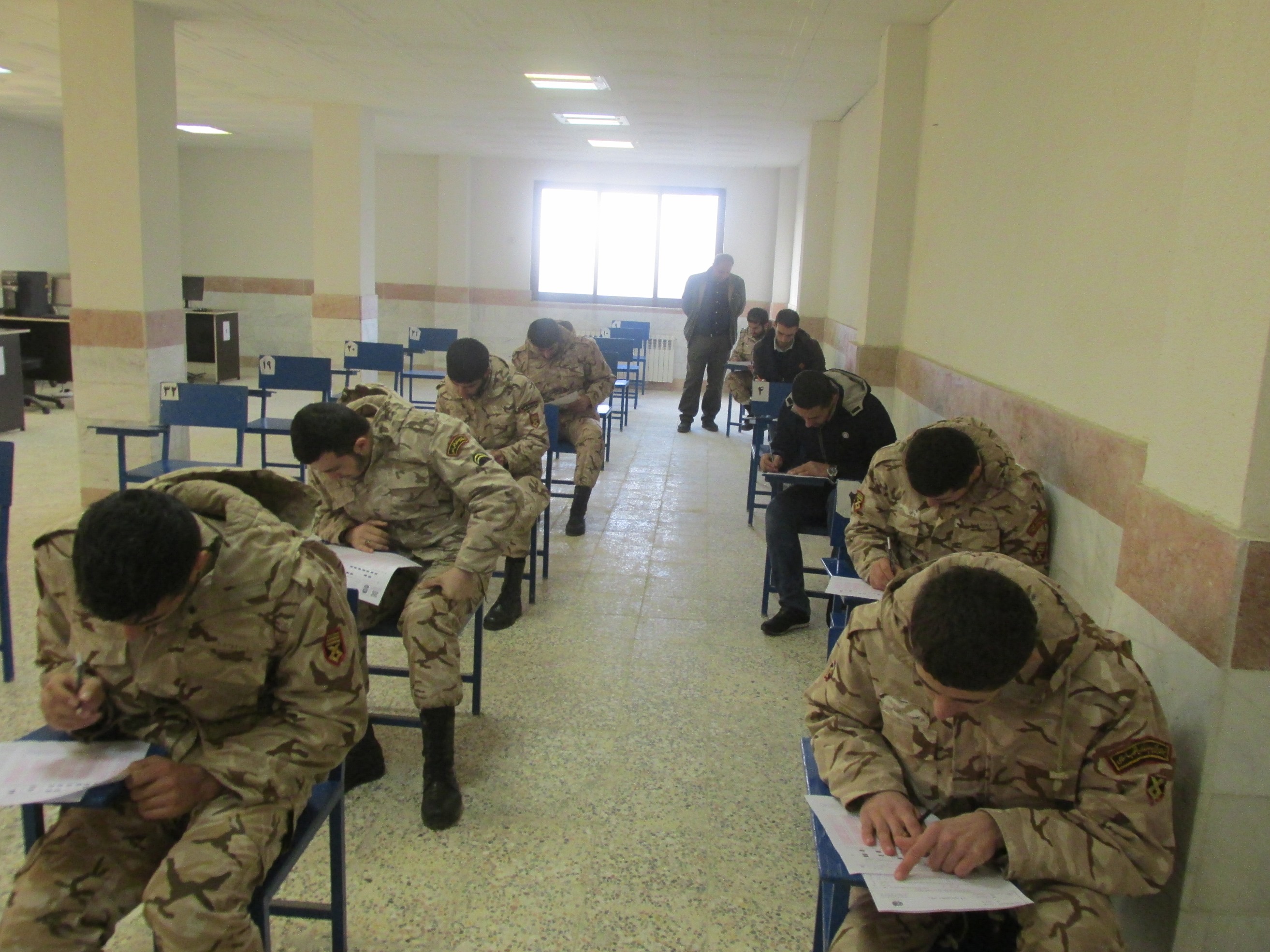 آزمون مهارتی سربازان وظیفه نیروهای مسلح در مرکز ماسال
