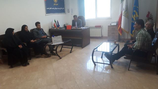 دیدار سرپرست مرکز آموزش فنی و حرفه ای صومعه سرا با رئیس کمیته امداد امام خمینی (ره) گوراب زرمیخ