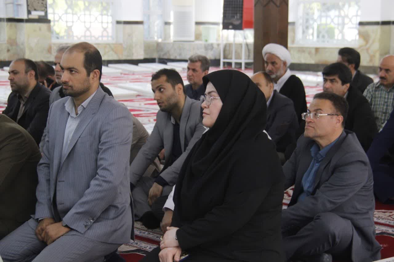 حضور در مزار شهدای گرانقدر شهرستان آستانه اشرفیه بمناسبت گرامیداشت آغازهفته دولت