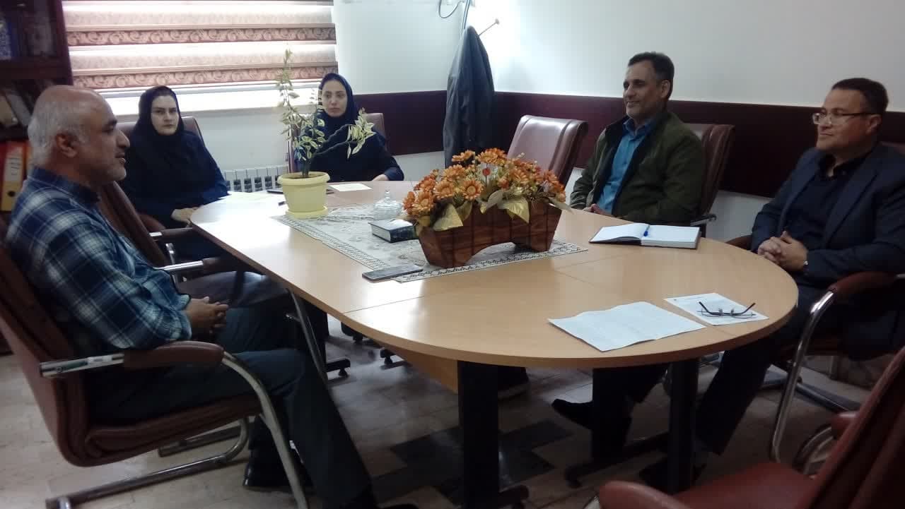 نشست با رئیس اداره بهزیستی شهرستان آستانه اشرفیه