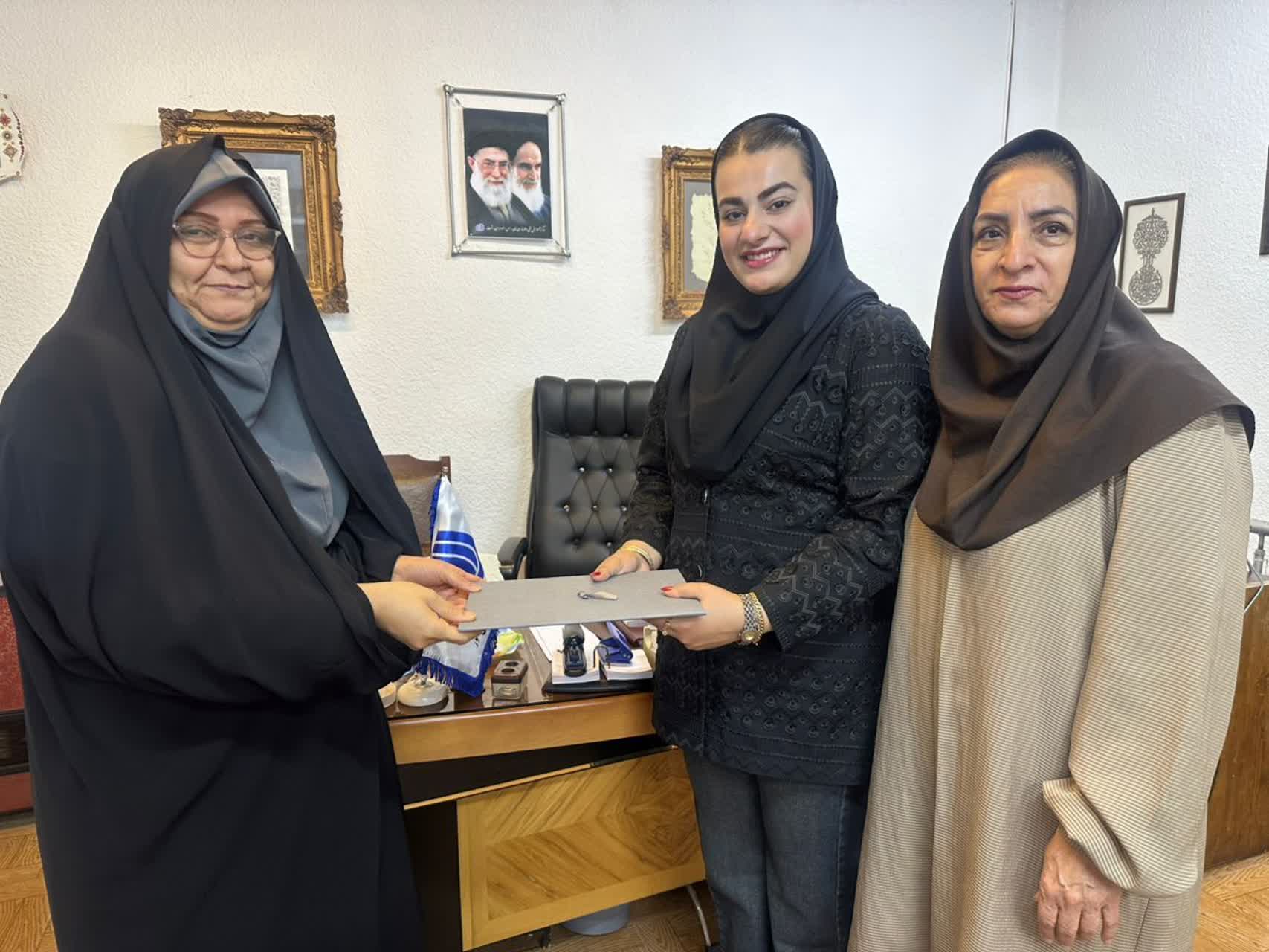 تقدیر از خانم ترابی  بعنوان داور المپیاد 1404