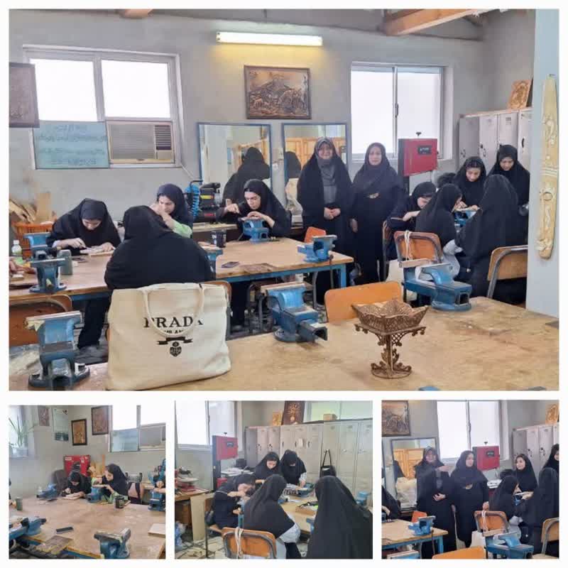 برگزاری  کارگاههای آموزشی برای دبیرستان نرجس 