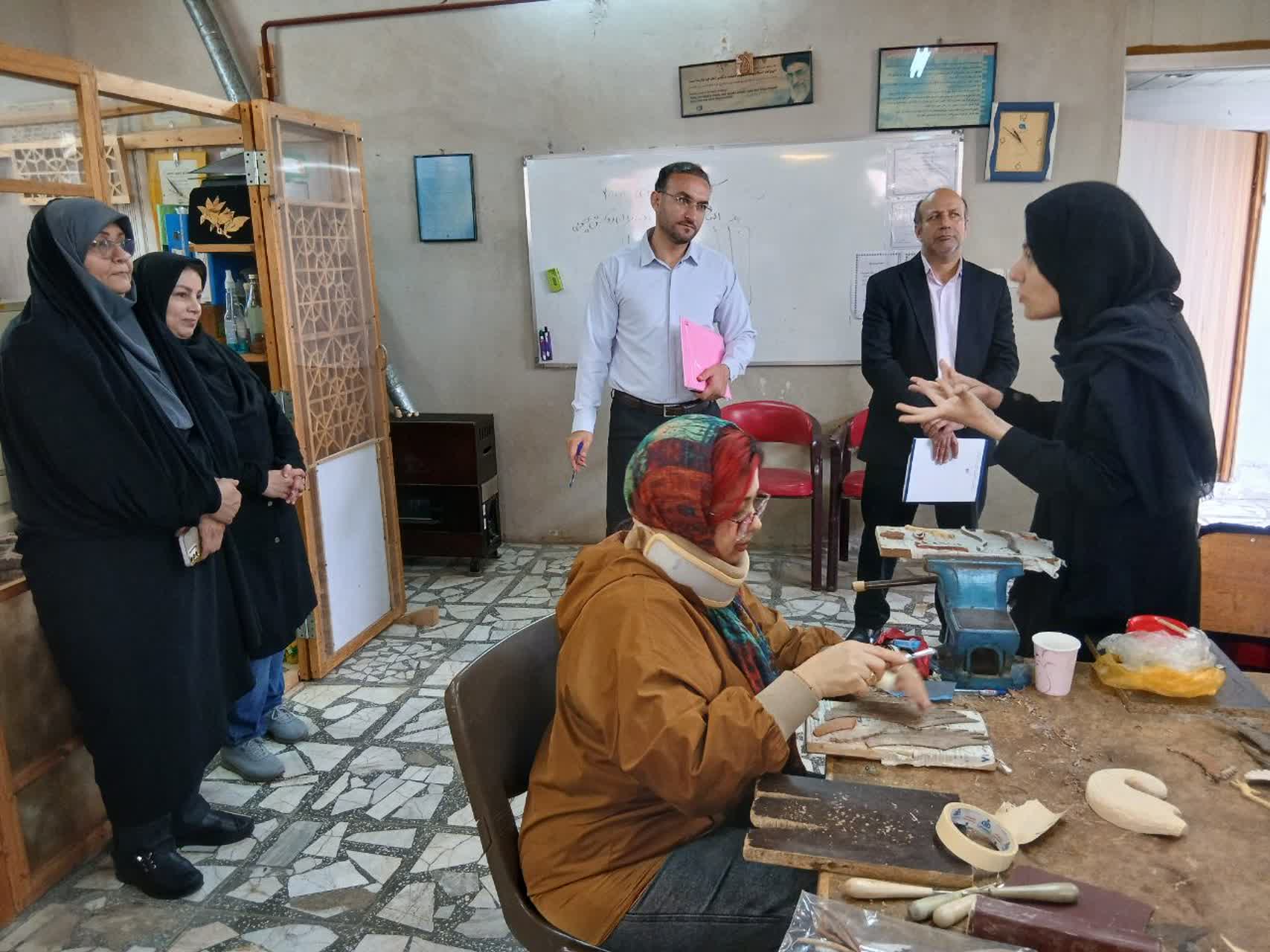 بازدید از مرکز خواهران رشت توسط بازرسین کل 