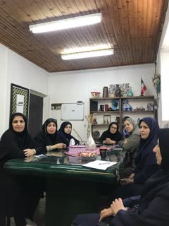 جلسه رییس مرکز و همکاران  بمناسبت  فرارسیدن ماه محرم 